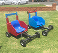 Billy cart races for kids and parents…